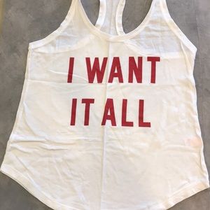 VS PINK “I WANT IT ALL” TANK